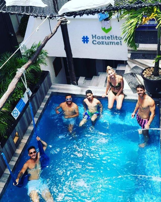 Hostelito Hotel コスメル エクステリア 写真